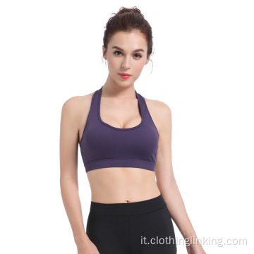 canotte da yoga per donna con reggiseno incorporato